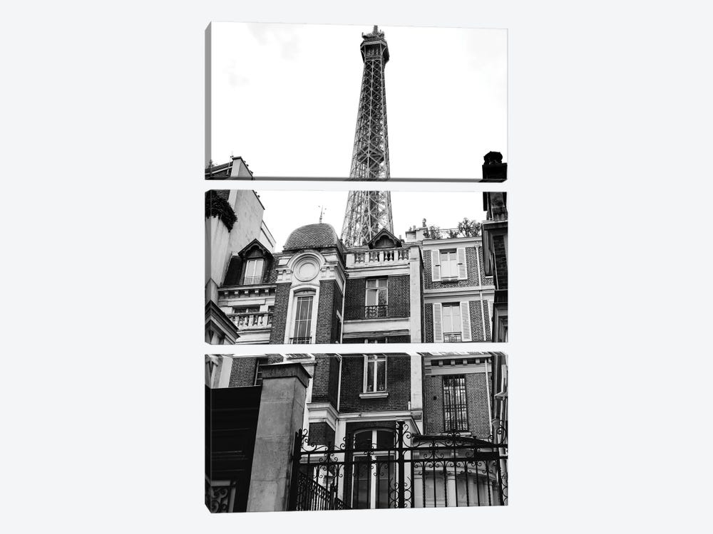 Noir Paris VII by Bethany Young 3-piece Canvas Art