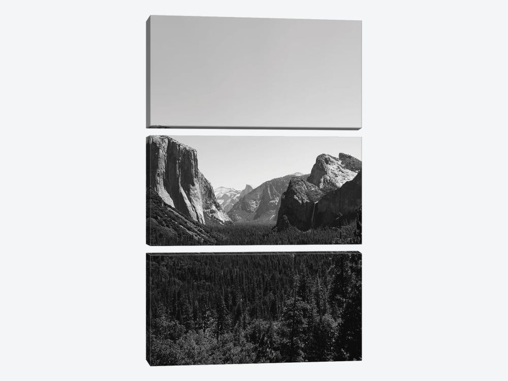 Tunnel View, Yosemite National Park III by Bethany Young 3-piece Canvas Print