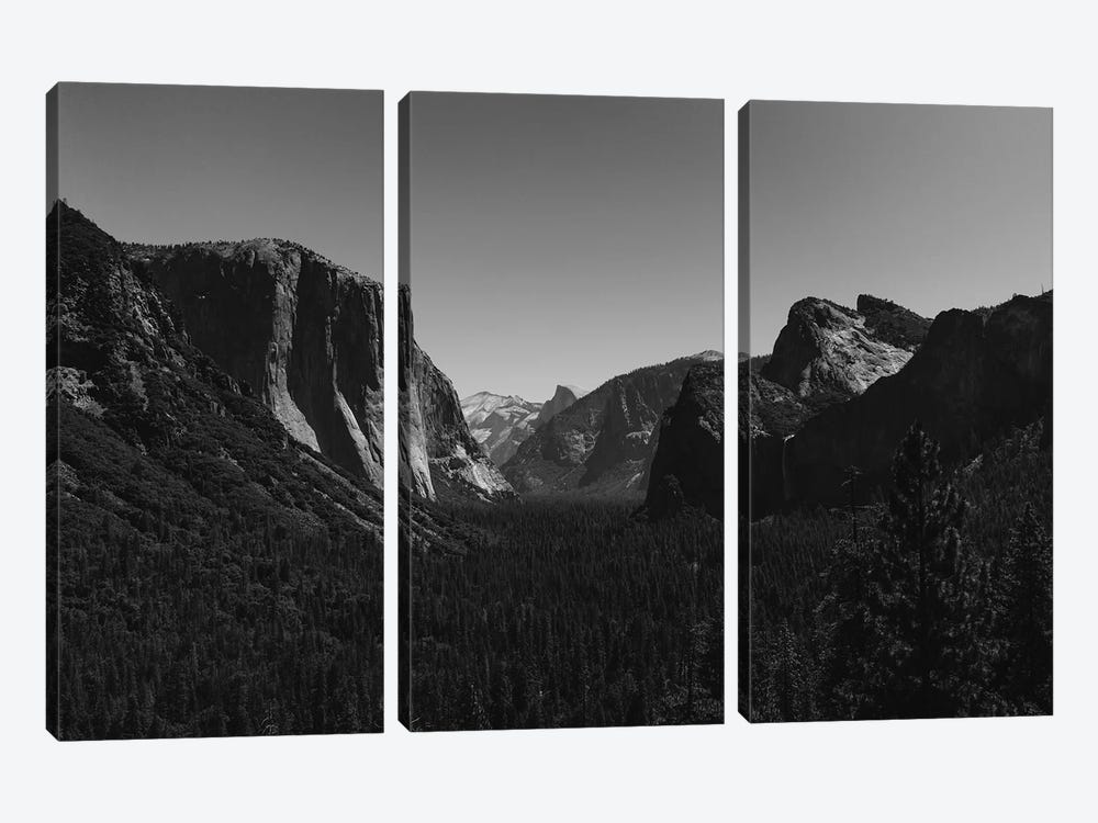 Tunnel View, Yosemite National Park IV by Bethany Young 3-piece Canvas Print