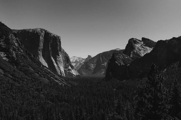Rocks: Tunnel View, Yosemite National Park IV by Bethany Young