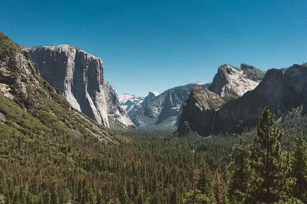 Rocks: Tunnel View, Yosemite National Park V by Bethany Young