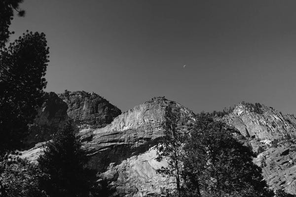 Yosemite National Park: Yosemite Moon by Bethany Young