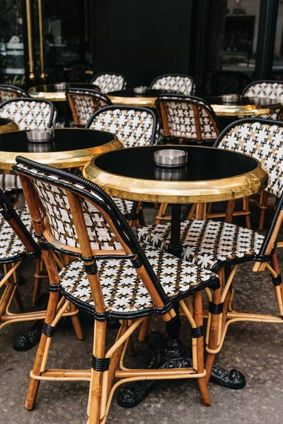 Out & About: Paris Cafe VII by Bethany Young