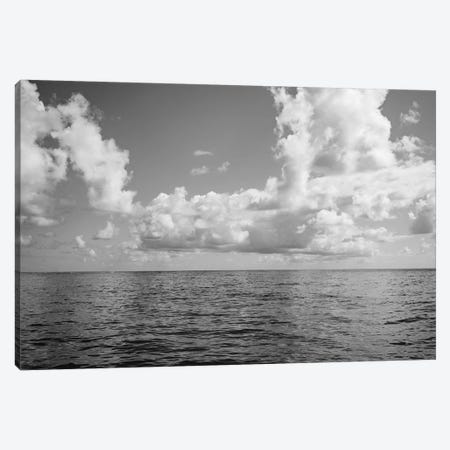 Monochrome Ocean View Canvas Print #BTY723} by Bethany Young Canvas Wall Art