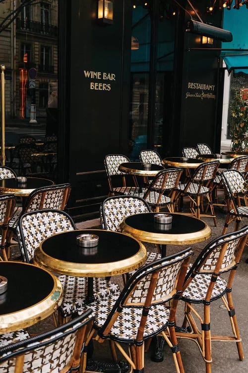Paris Cafe VIII by Bethany Young wall art