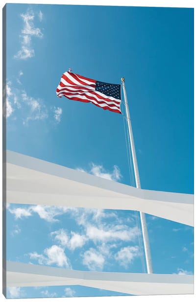 Pearl Harbor Canvas Art Print - Flag Art