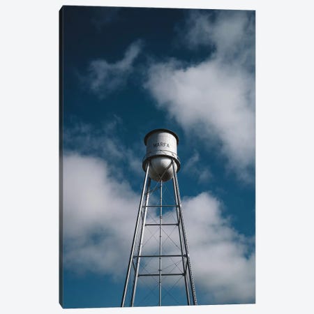 Marfa Water Tower Canvas Print #BTY764} by Bethany Young Art Print
