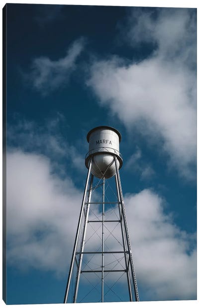 Marfa Water Tower Canvas Art Print - Bethany Young