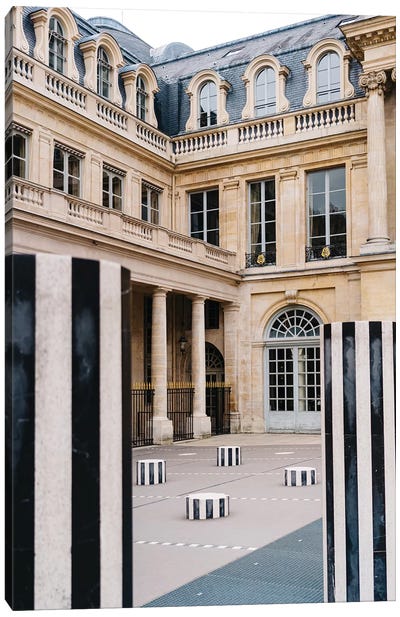 Palais Royal VI Canvas Art Print - Castle & Palace Art