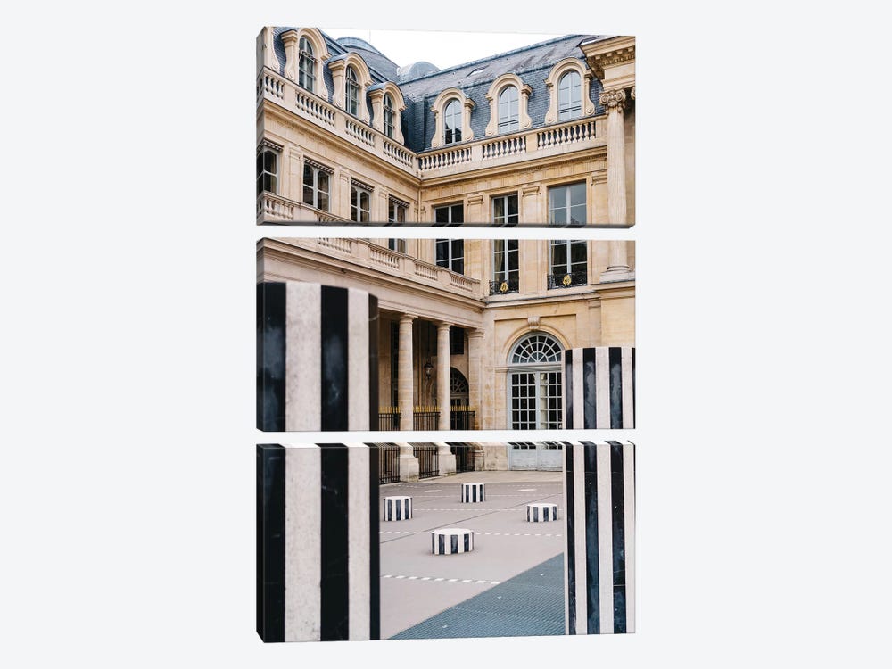 Palais Royal VI by Bethany Young 3-piece Canvas Art