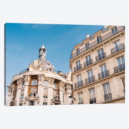 Paris Architecture IV Canvas Print #BTY798} by Bethany Young Art Print