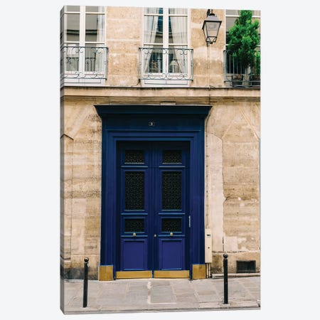 Paris Doors III Canvas Print #BTY807} by Bethany Young Canvas Art