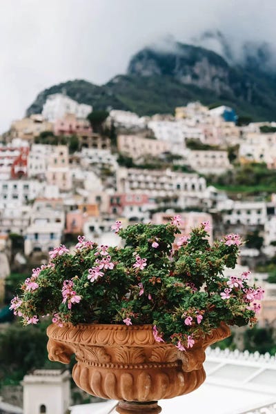Amalfi Coast: Rainy Positano V by Bethany Young