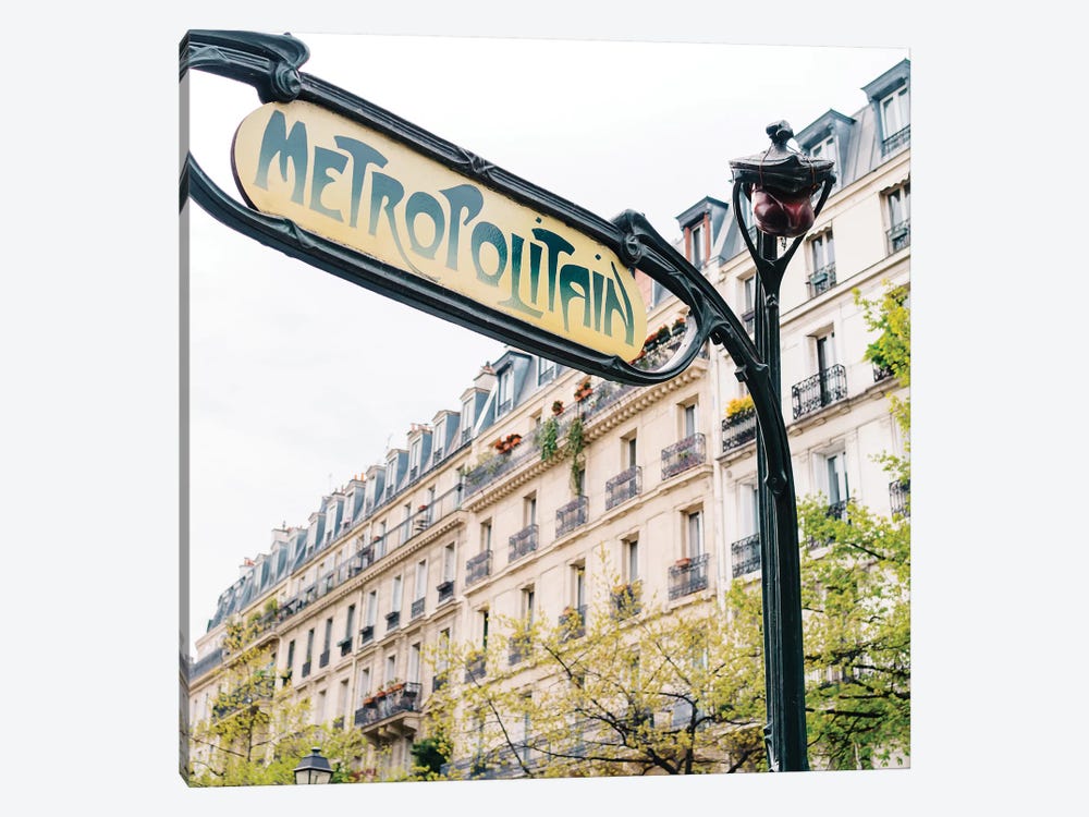 Paris Metro II by Bethany Young 1-piece Canvas Wall Art