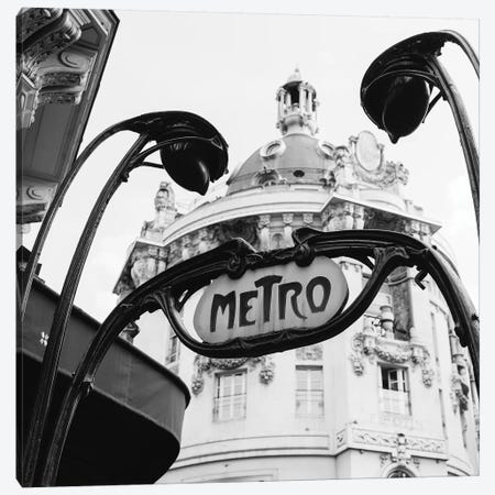Paris Metro V Canvas Print #BTY815} by Bethany Young Art Print