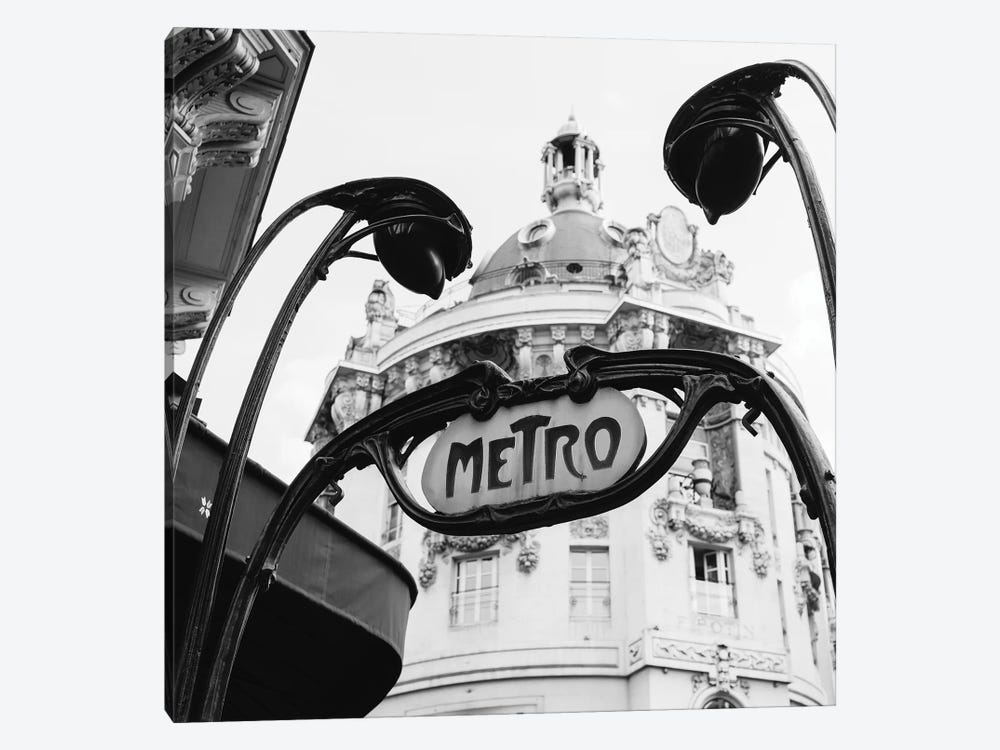 Paris Metro V by Bethany Young 1-piece Canvas Print