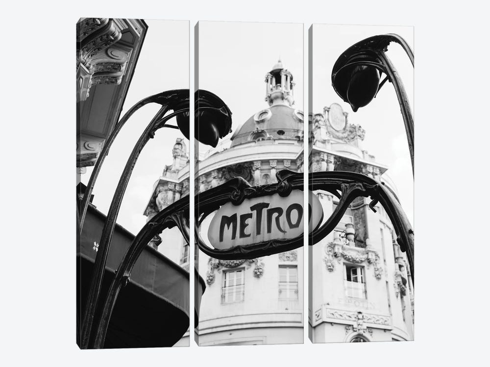 Paris Metro V by Bethany Young 3-piece Art Print