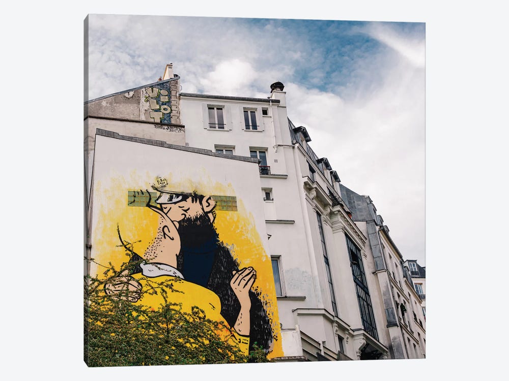 Paris Street Art II by Bethany Young 1-piece Canvas Artwork