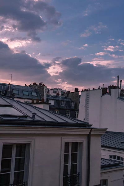 Windows: Paris Sunset V by Bethany Young