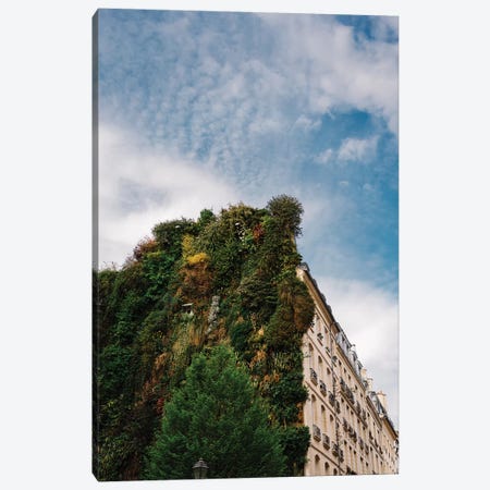 Parisian Vertical Garden Canvas Print #BTY837} by Bethany Young Canvas Art Print