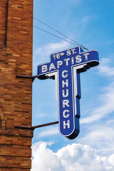 16th Street Baptist Church II by Bethany Young metal wall art