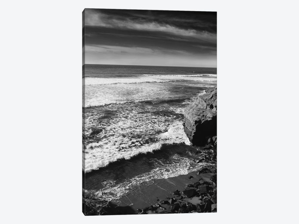Monochrome Sunset Cliffs by Bethany Young 1-piece Canvas Wall Art