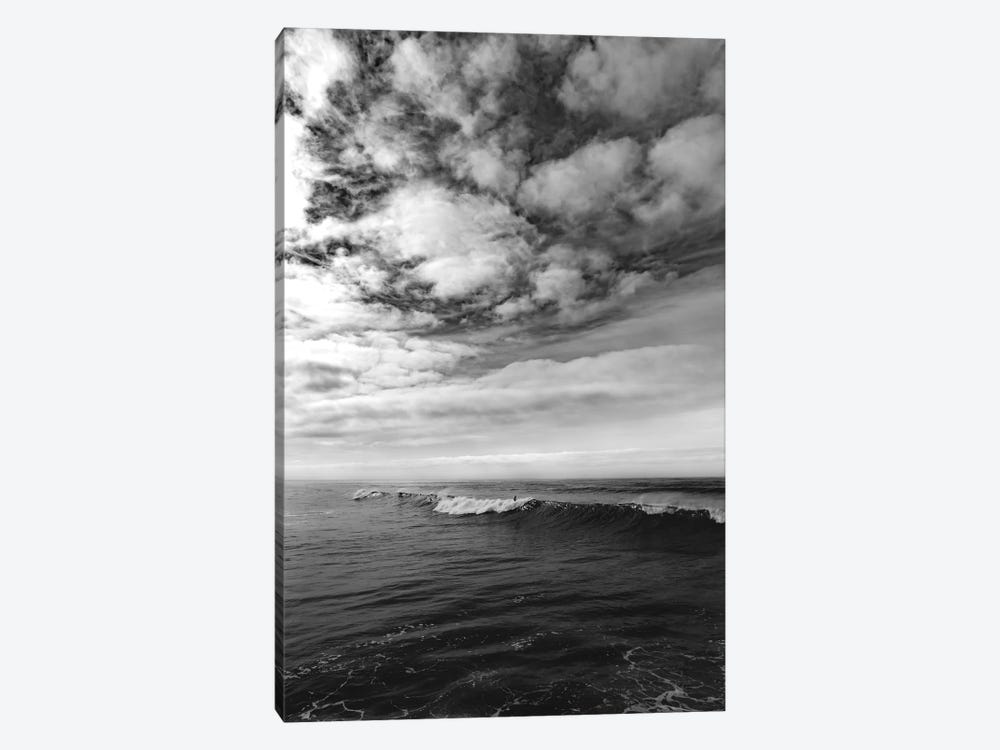 Monochrome Surfing by Bethany Young 1-piece Canvas Art Print