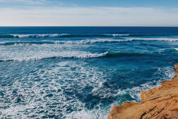 San Diego: Sunset Cliffs San Diego III by Bethany Young