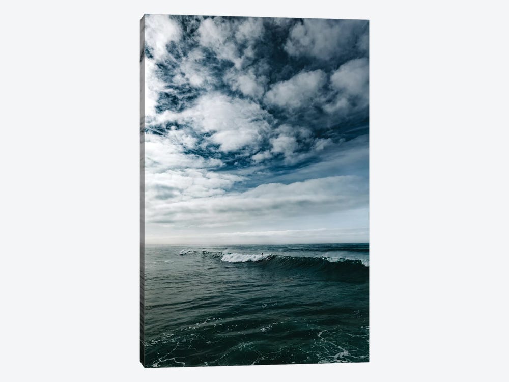 Surfing Ocean Beach San Diego II by Bethany Young 1-piece Canvas Wall Art