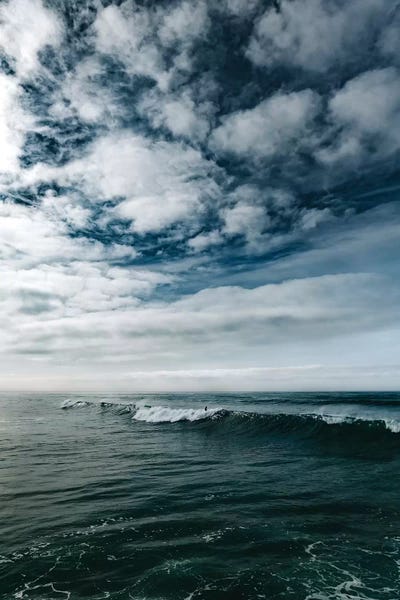 San Diego: Surfing Ocean Beach San Diego II by Bethany Young