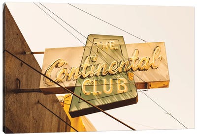 The Continental Club Canvas Art Print - Signs