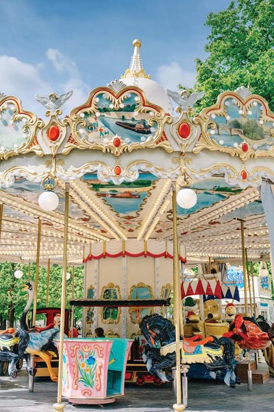 Carousels: Tuileries Garden III by Bethany Young