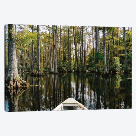 Charleston Cypress Gardens Boat III Canvas Print #BTY947} by Bethany Young Canvas Print