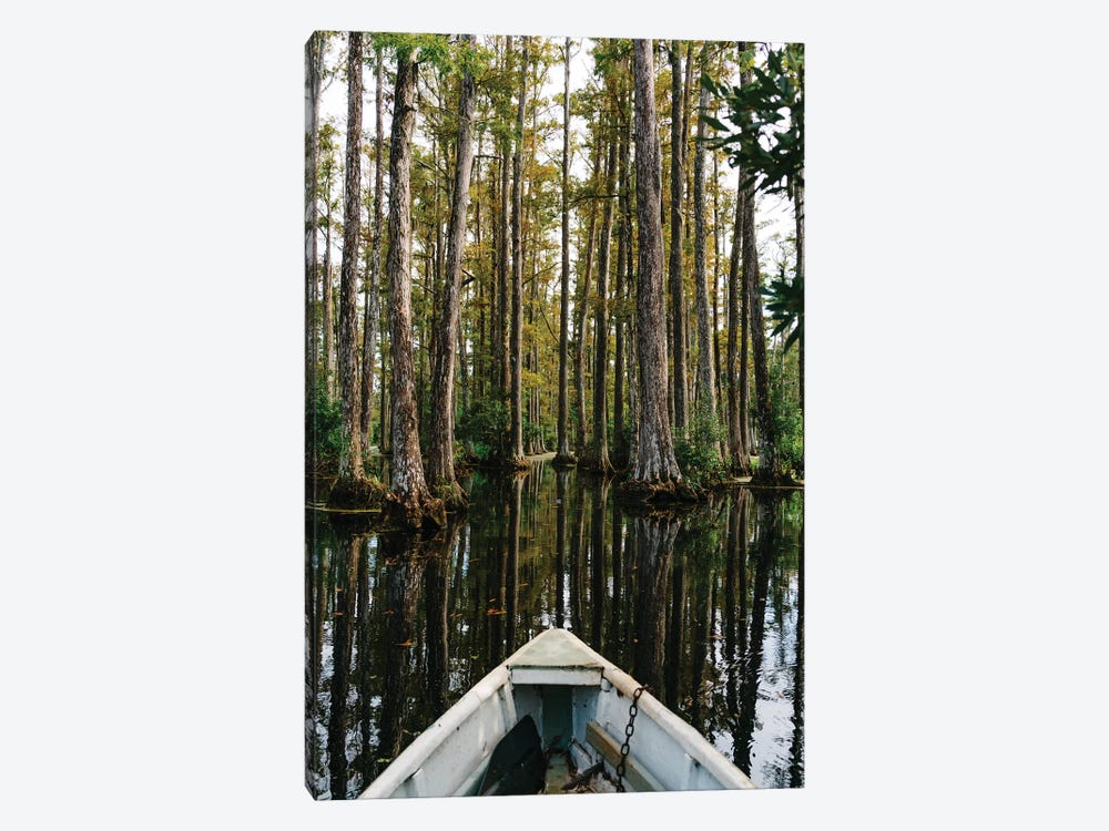 Charleston Cypress Gardens Boat IV by Bethany Young 1-piece Canvas Artwork