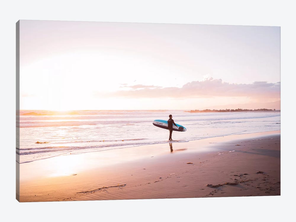 Venice Beach Surfer by Bethany Young 1-piece Canvas Art