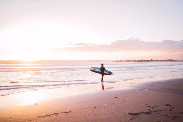 Calm: Venice Beach Surfer by Bethany Young