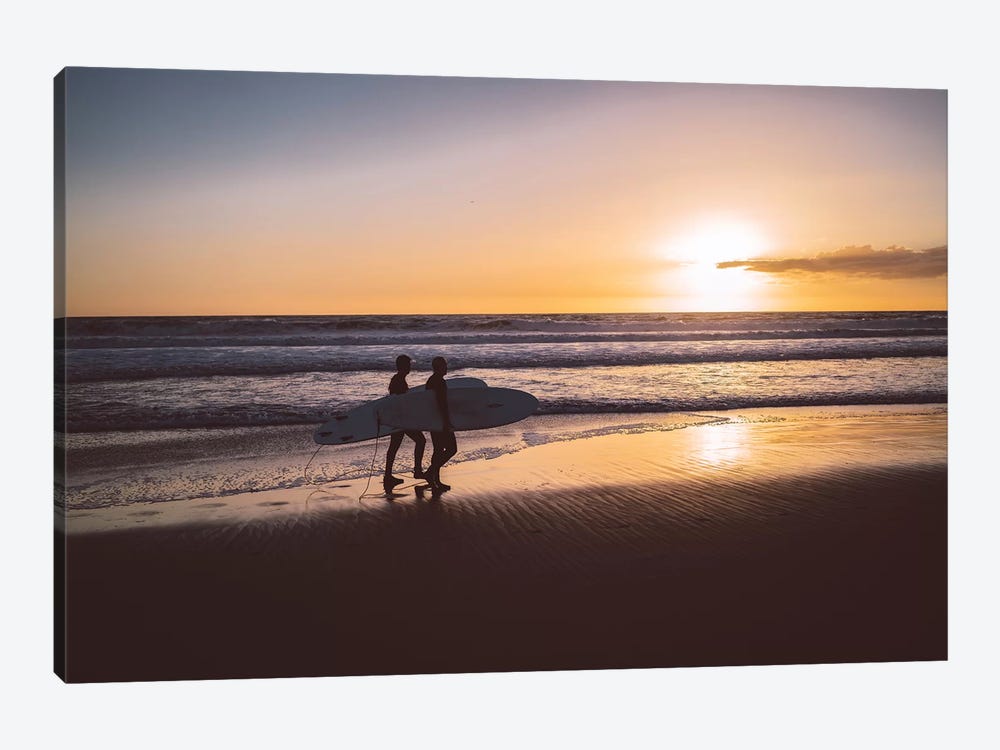Venice Beach Surfers by Bethany Young 1-piece Canvas Art Print