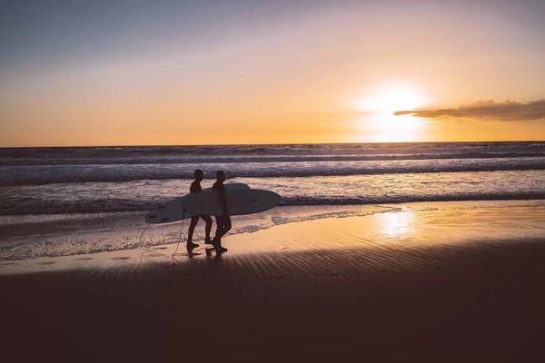Los Angeles: Venice Beach Surfers by Bethany Young