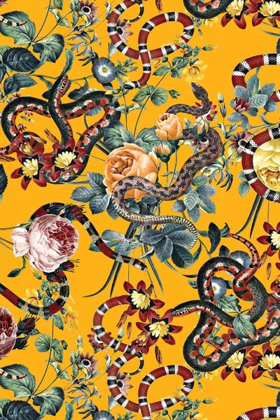 Snakes: Dangers In The Forest III by Burcu Korkmazyurek