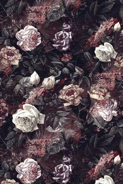 Exotic Garden - Night III by Burcu Korkmazyurek canvas print