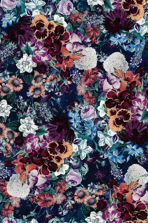 Exotic Garden - Night XVI by Burcu Korkmazyurek wall art