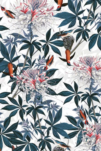 Hummingbirds I by Burcu Korkmazyurek metal wall art