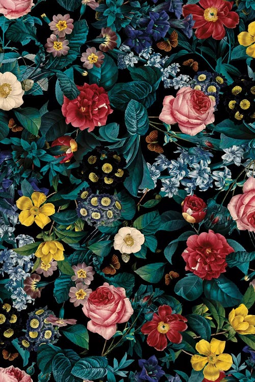 Night Garden XXV by Burcu Korkmazyurek wall art