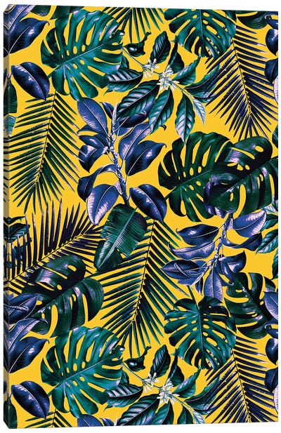 Tropical Garden XIII Canvas Art Print - Burcu Korkmazyurek