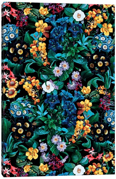 Exotic Garden Canvas Art Print - Burcu Korkmazyurek