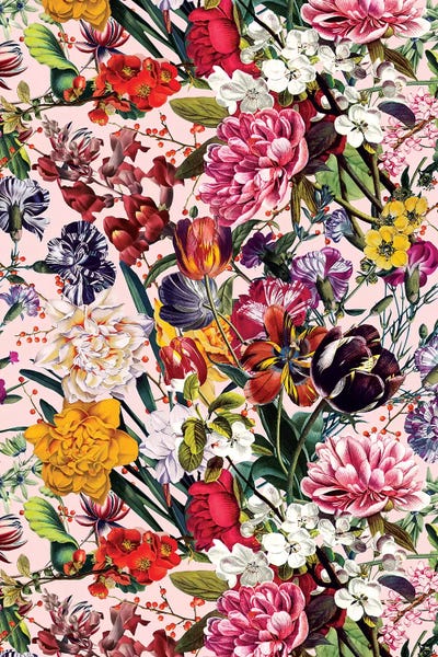 Floral & Botanical Patterns: Exotic Garden - Summer by Burcu Korkmazyurek