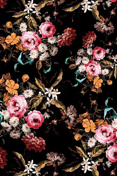 Midnight Garden IV by Burcu Korkmazyurek acrylic art print