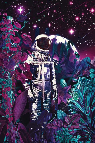 Discovery Of The Future by Burcu Korkmazyurek canvas print