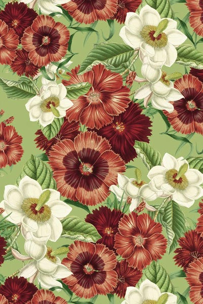 Vintage Garden XVII by Burcu Korkmazyurek metal wall art