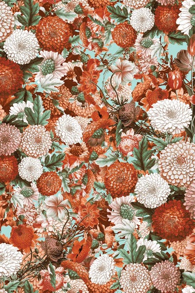 Spring Summer Is Coming XI by Burcu Korkmazyurek metal wall art